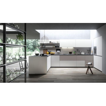 High Glossy Lacquer Cozinha Moderna Design